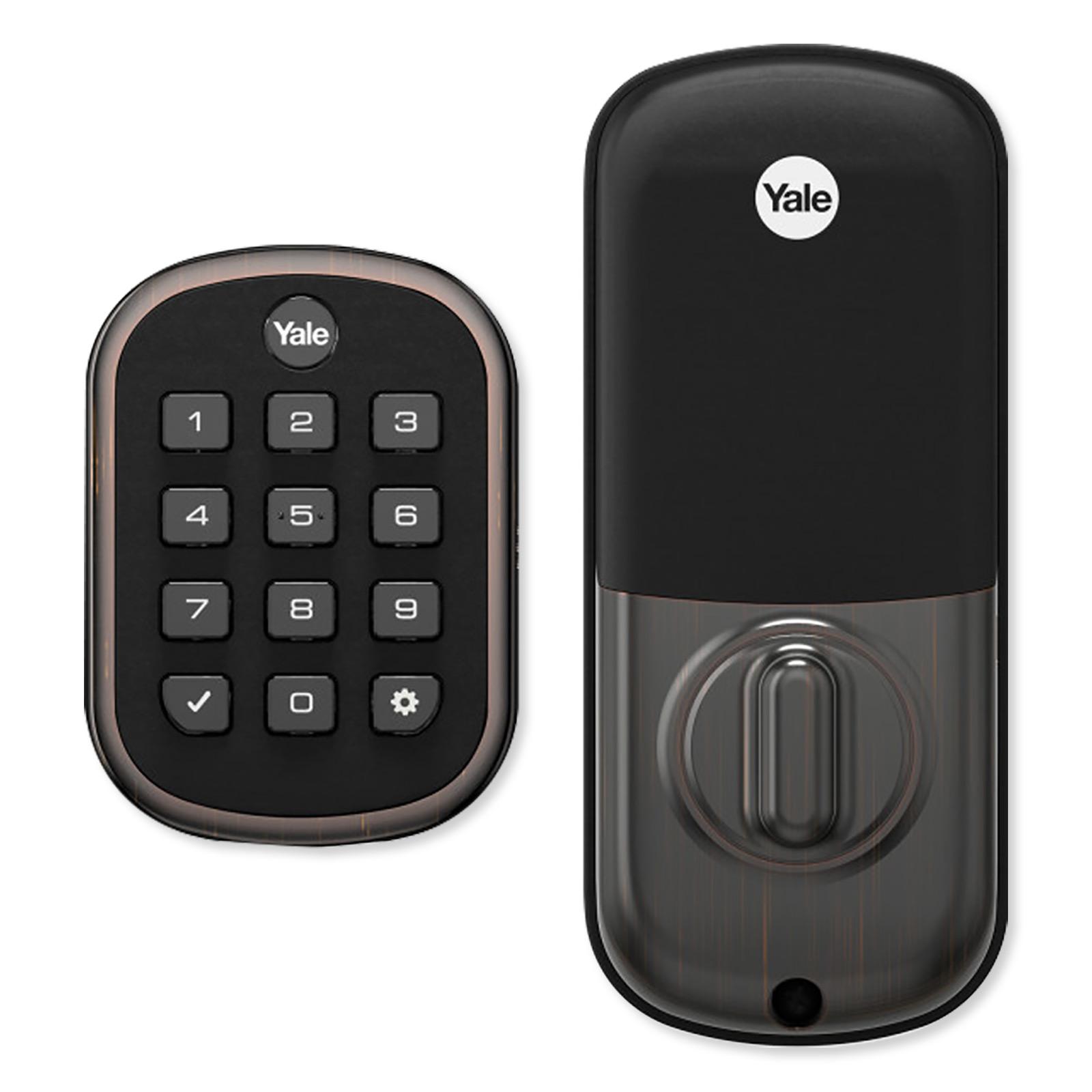Yale ProSL Key Free Z-Wave Plus Push Button Deadbolt, Gen5